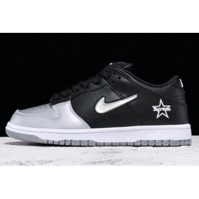 Nike Sb Dunk Low Metal Gümüş / Siyah Kaykay Ayakkabı Türkiye - 133ZMVVM